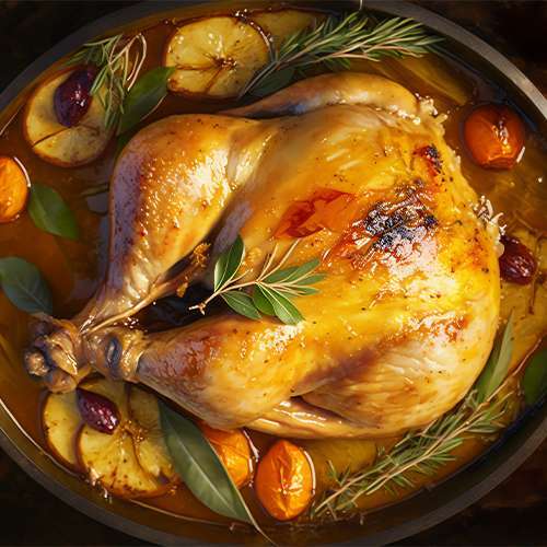 Poulet confit